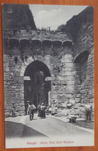Perugia antico arco della - perugia,
