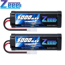 2x Zeee 7,2 V Nimh batteria batteria 5000 mAh Tamiya per RC Car Truck HPI Losi Kyosho