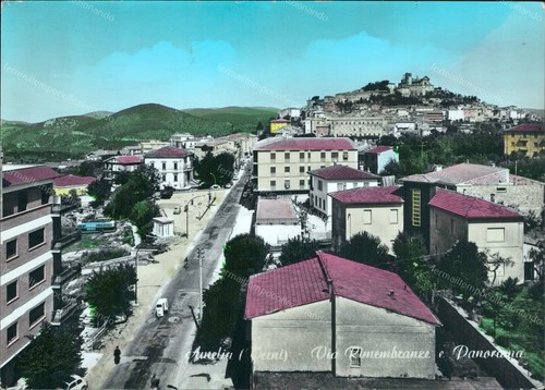 Cz339 cartolina amelia - cartolina, via