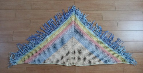 Vintage nonna scialle - vintage,