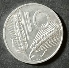 10 lire Spighe REPUBBLICA