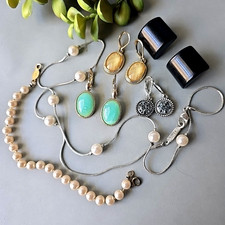 Lotto gioielli orecchini