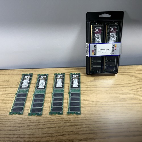 Kit memoria ram 2x512 mb - memoria,