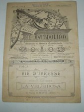 SPARTITO MUSICALE DEL 1907"VIE