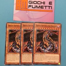 LOTTO 3 CARTE DRAGO ARCOBALENO