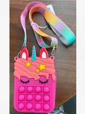 Pop-it Unicorn Purse Silicone