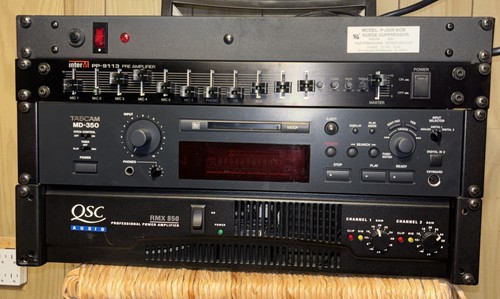 Sistema audio montato rack - montato, su