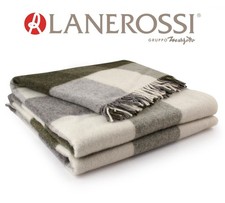 Coperta Matrimoniale di LANEROSSI Art. PAMELA FRANGE Var. 5005 prato - misura cm