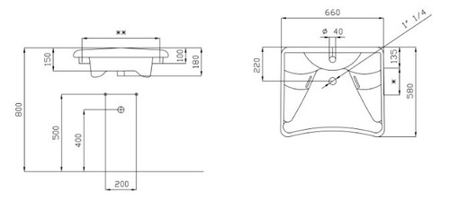 400 basic lavabo per - 400-ea,