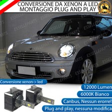 COPPIA LAMPADE D1S LED DA XENON A LED PER MINI R56 6000K BIANCO CANBUS