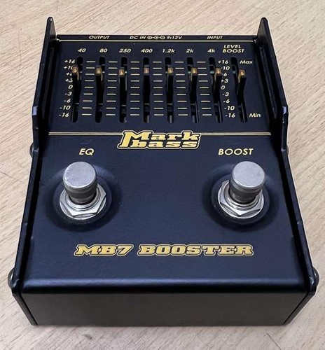 Mark bass mb7 booster effector - bass,