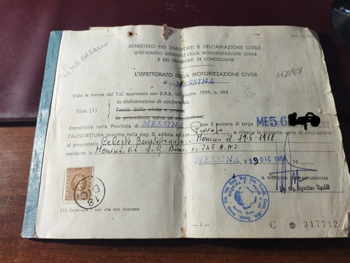 Rara carta circolazione - rara,