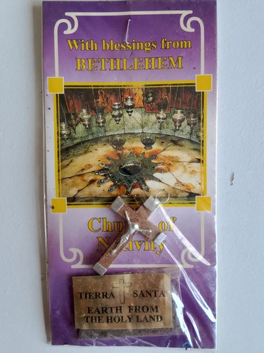 Reliquia terra santa con - santa,
