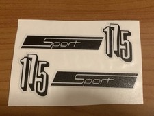 Gilera 175 Sport Adesivi Bauletti Porta Oggetti