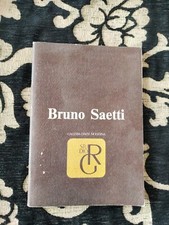 BRUNO SAETTI quaderni d'arte