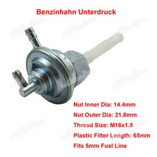 Rubinetto benzina depressione