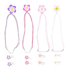  4 Sets Orecchini A Fiore