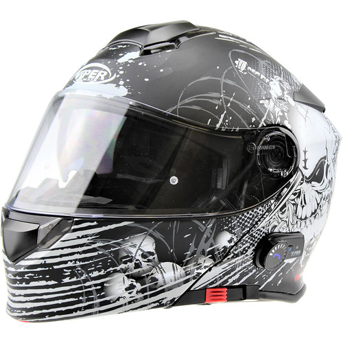 Casco moto anteriore