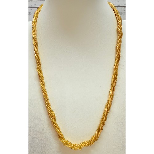 Collana catena perline tono - collana,