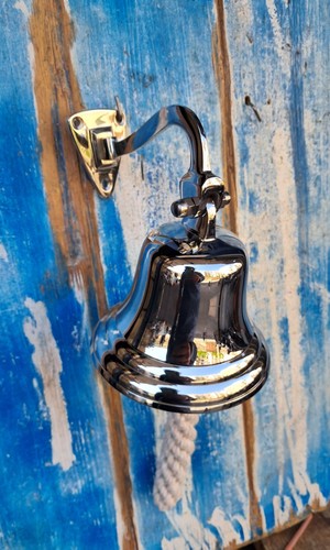 Campana ottone cromato - campana,