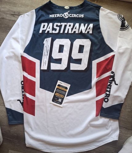 Maglia travis pastrana firmata - maglia,