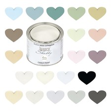 CHALK PAINT Pittura Shabby Chic Vintage per Mobili e Pareti VERNICE A GESSO