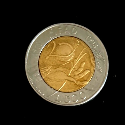 500 lire 1998 italia - 1998, r
