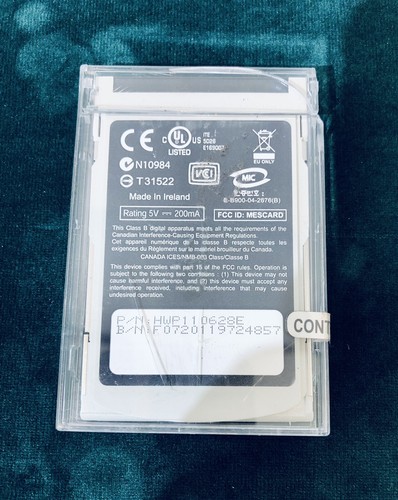 Carta pcmcia posta europa - pcmcia,