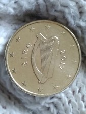 Moneta "RARA" da 10 Cent 2017 Irlanda con Tiratura di soli 189.255 pezzi!!