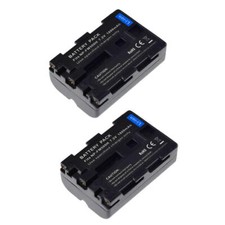 2 batterie per Sony Alpha A57 A58 A65 A77 A99 A550 A580 A700 A850 A900SLT a99 II