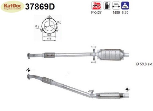 Catalizzatore per vw - catalizzatore,