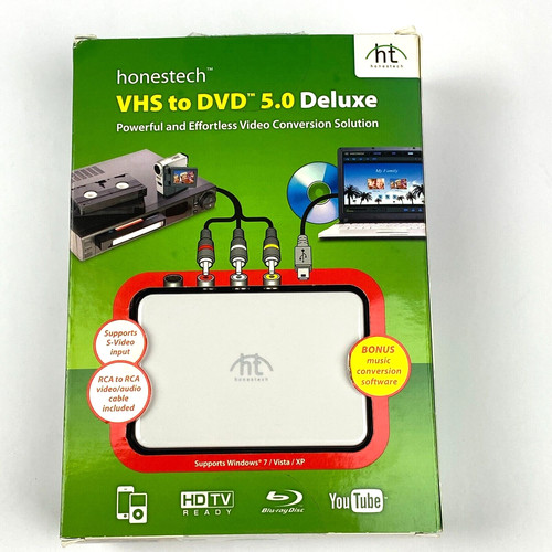 Honestech vhs dvd 0 deluxe - honestech,