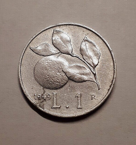Lira 1949 arancia - 1949,