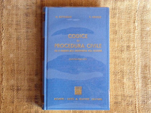 Codice procedura civile - codice,