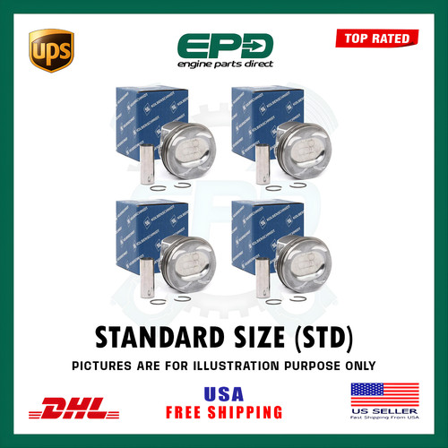 Set pistoni motore bmw n47d20 - motore,