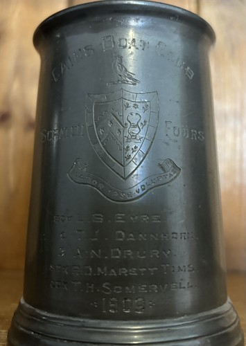 1909 caius boat - caius, cambridge