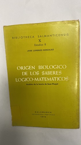 Gonzalez origen biologico de - -,