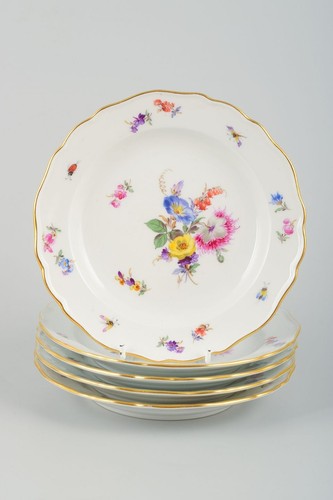 Meissen set cinque piatti - meissen,,