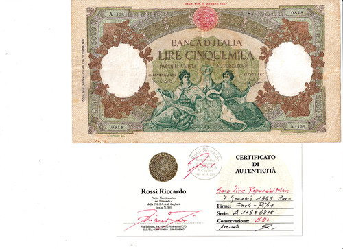 5000 lire repubbliche marinare - 5000,