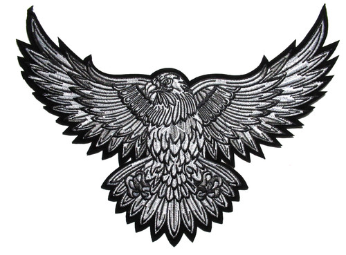 Backpatche aigle gris patche - backpatche,