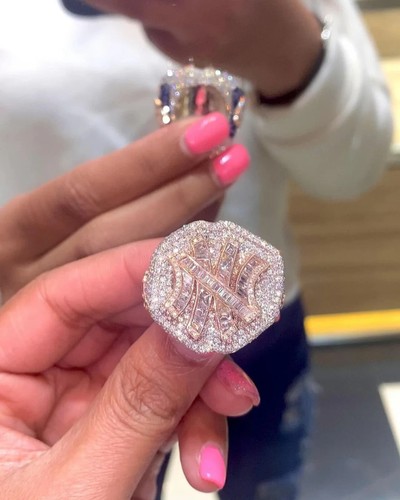 Anello iced out regalo - anello,
