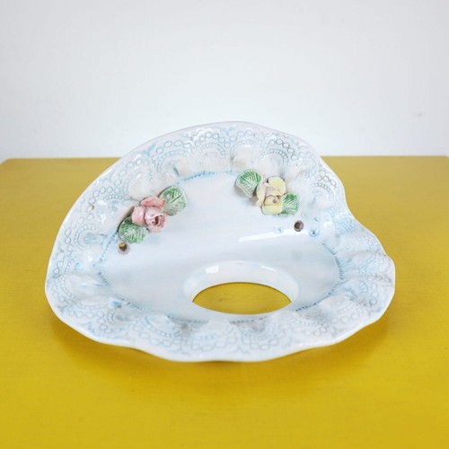 Porta vaso parete vintage - vaso,