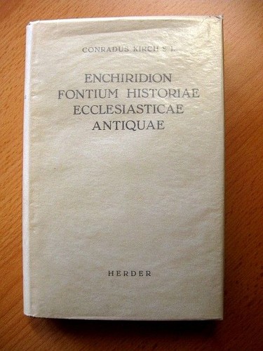 Enchiridon fontium historiae - fontium,