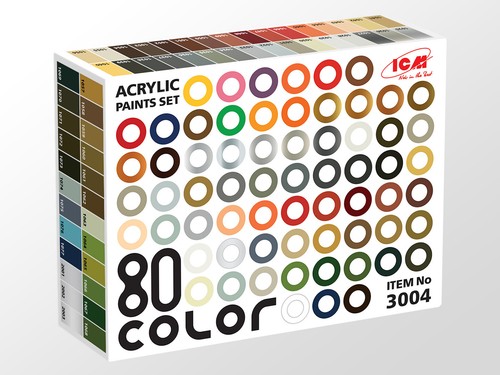 Icm 3004 set - di, vernici