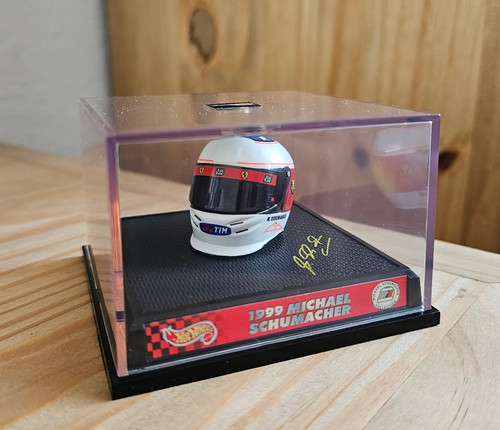 Casco ferrari hot wheels - casco, 1:8