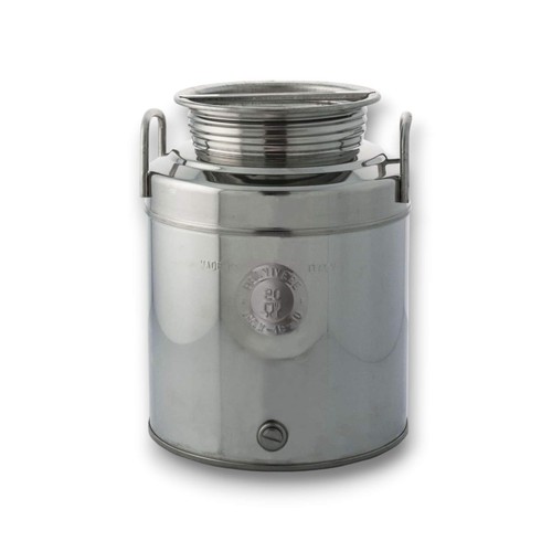 Contenitore olio acciaio - contenitore, inox