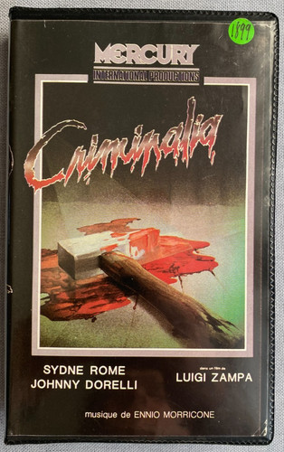 Vhs cassette video horreur - vhs,