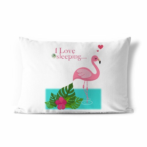 Federa letto fenicottero - letto,