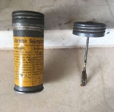 caccia scatola vintage porta grasso per armi