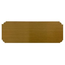 TARGHETTA IN OTTONE PER PORTA